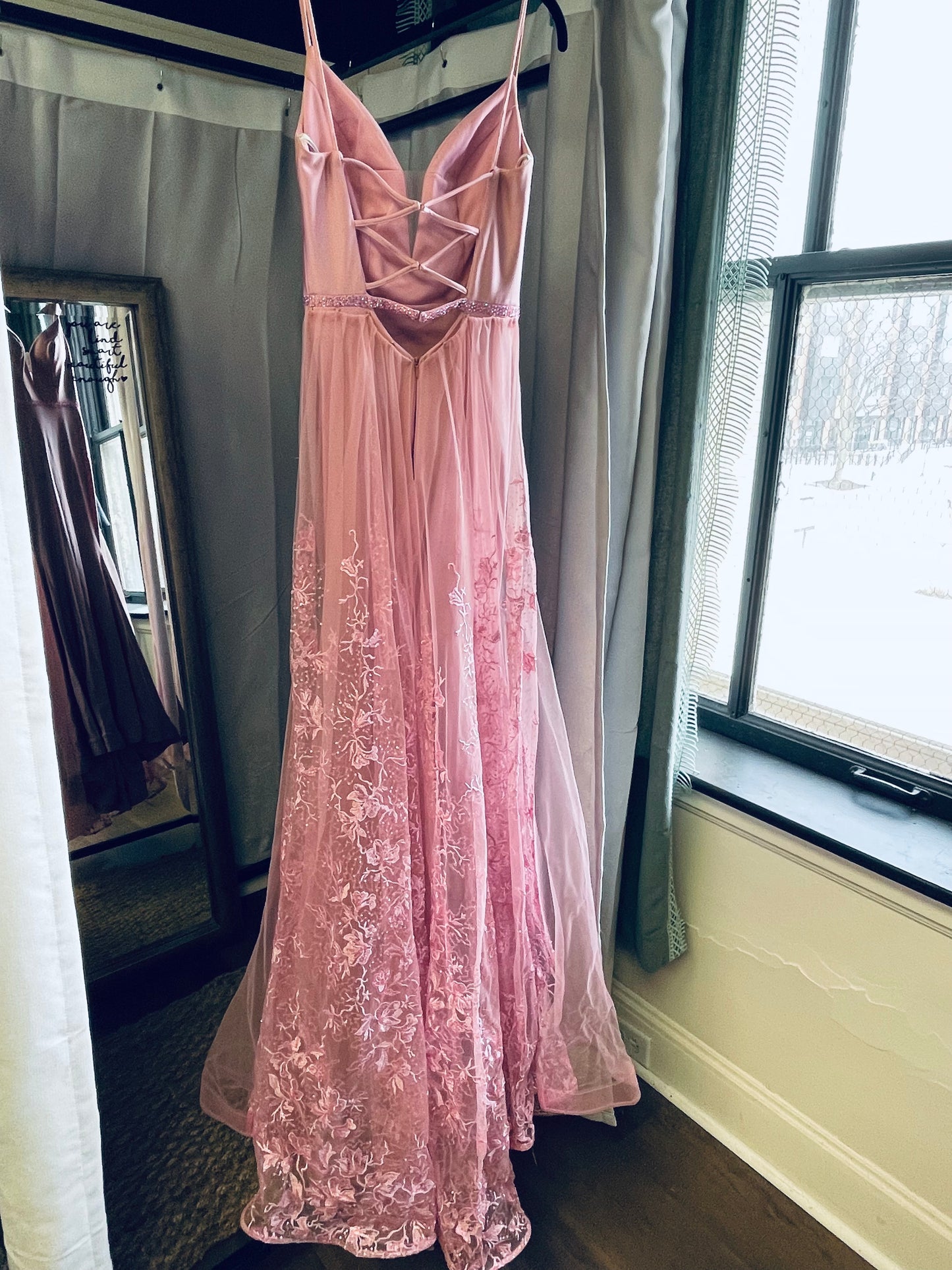 Ellie Wilde Blush Dress (0)