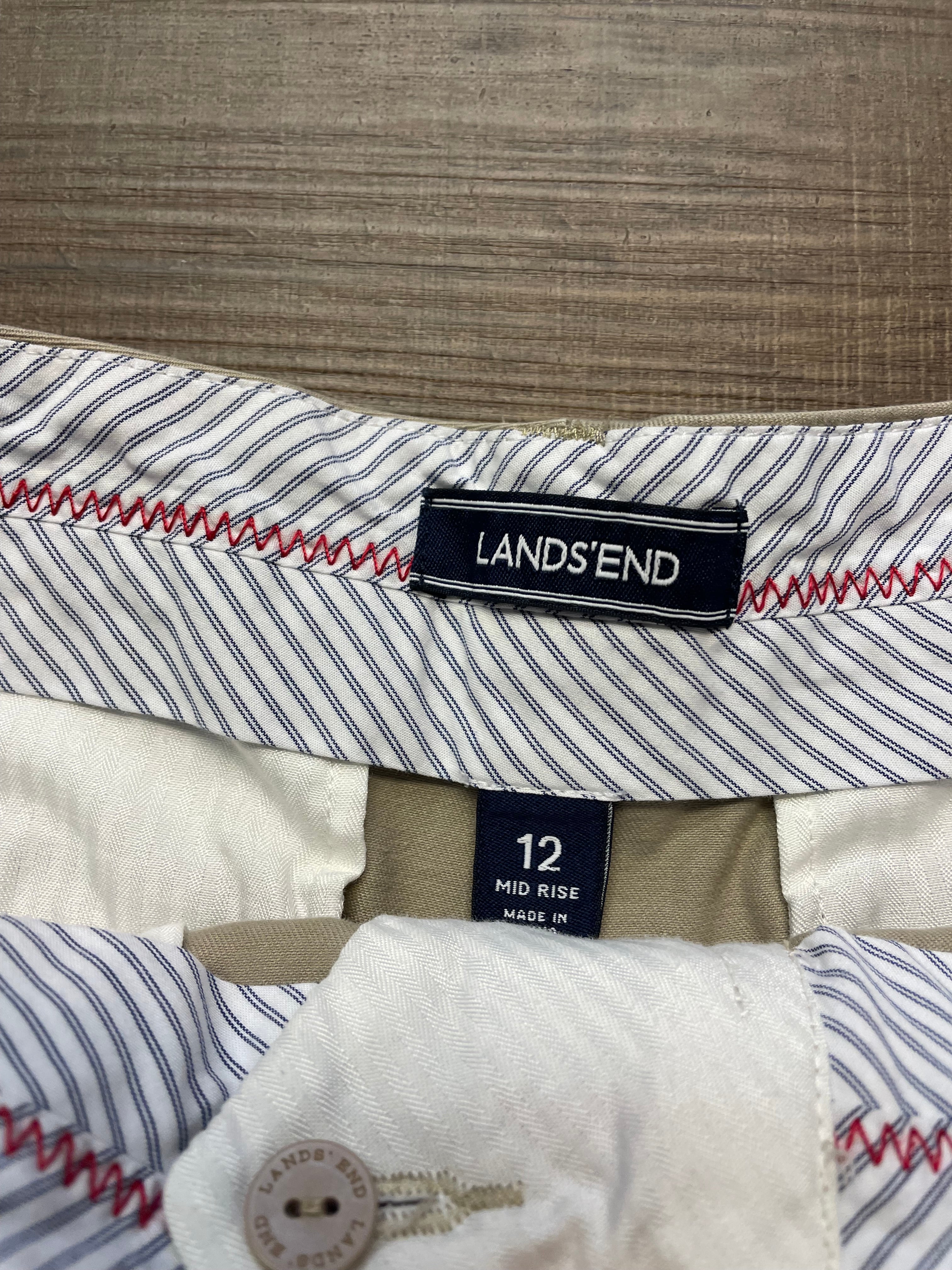 Land's End Khaki Shorts (12)