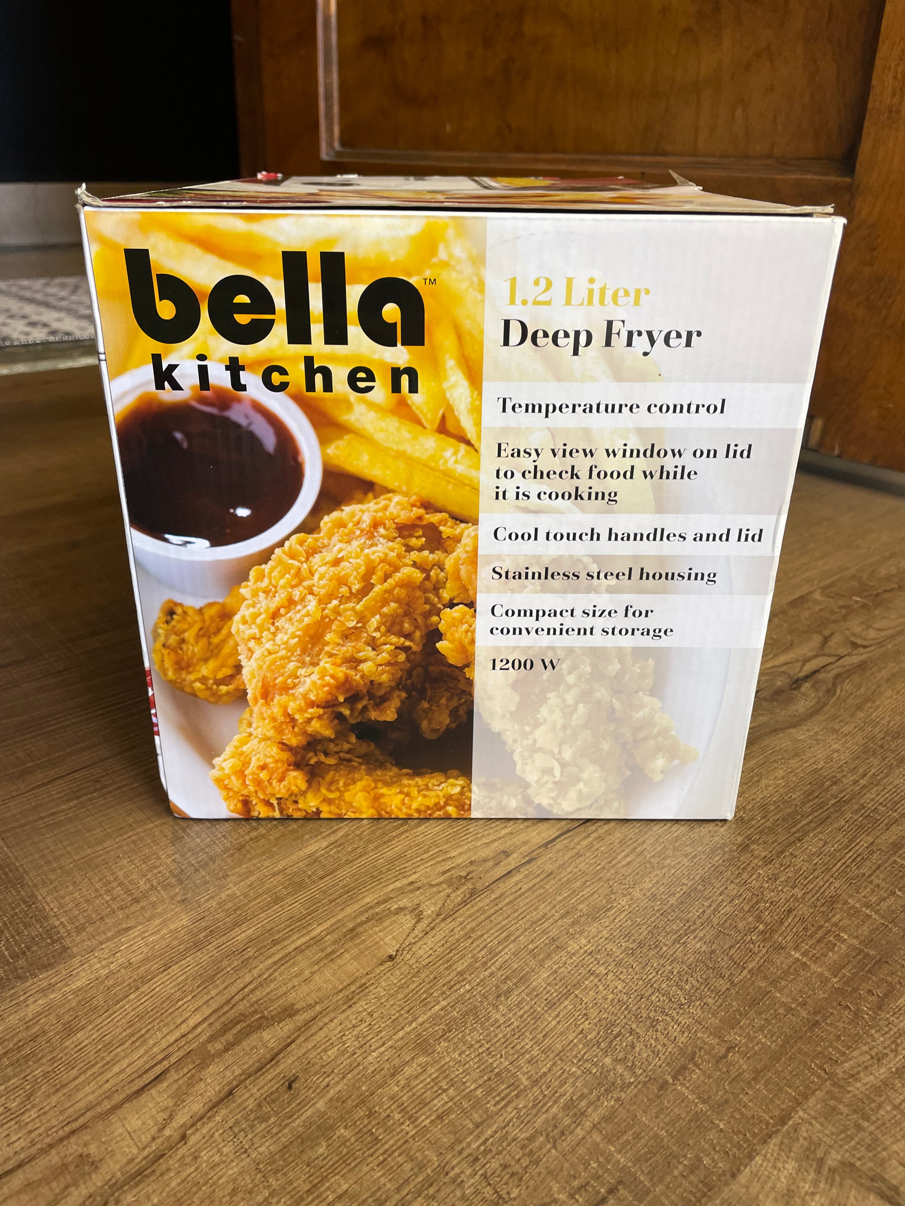 Bella Kitchen 1.2 Liter Deep Fryer (NIB)