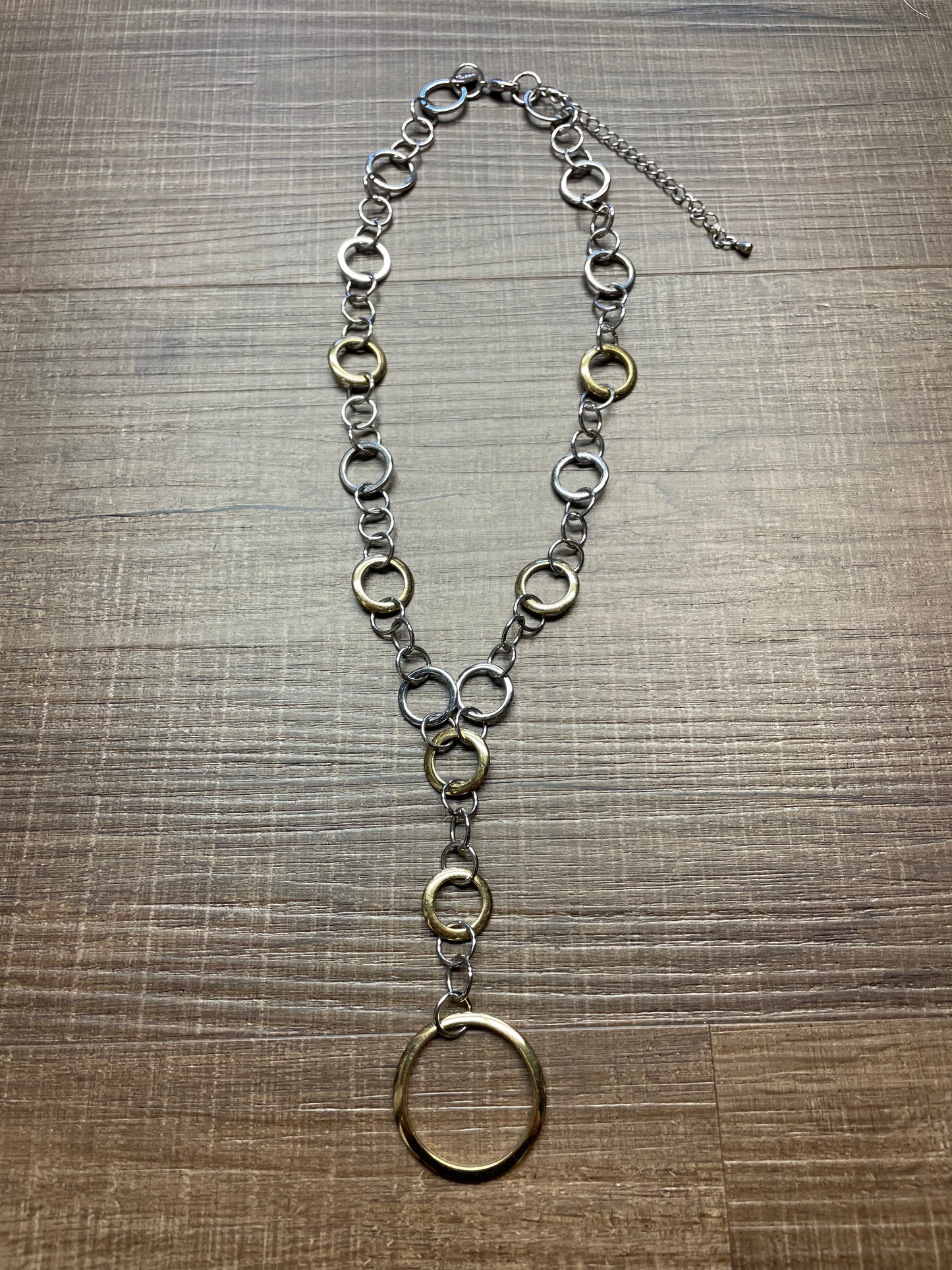 Lia Sophia Circle Link Necklace