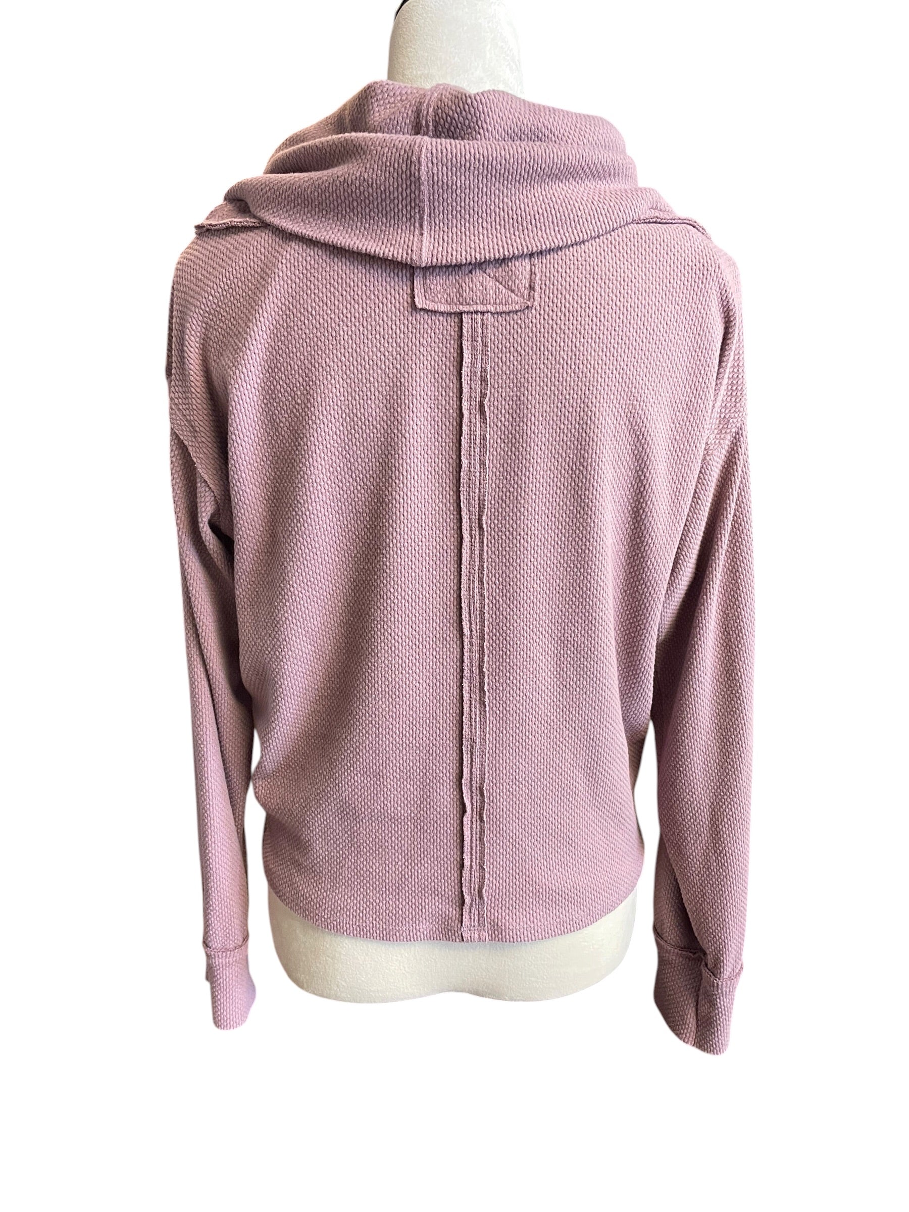 We the Free Cowlneck Waffle Top (XS)