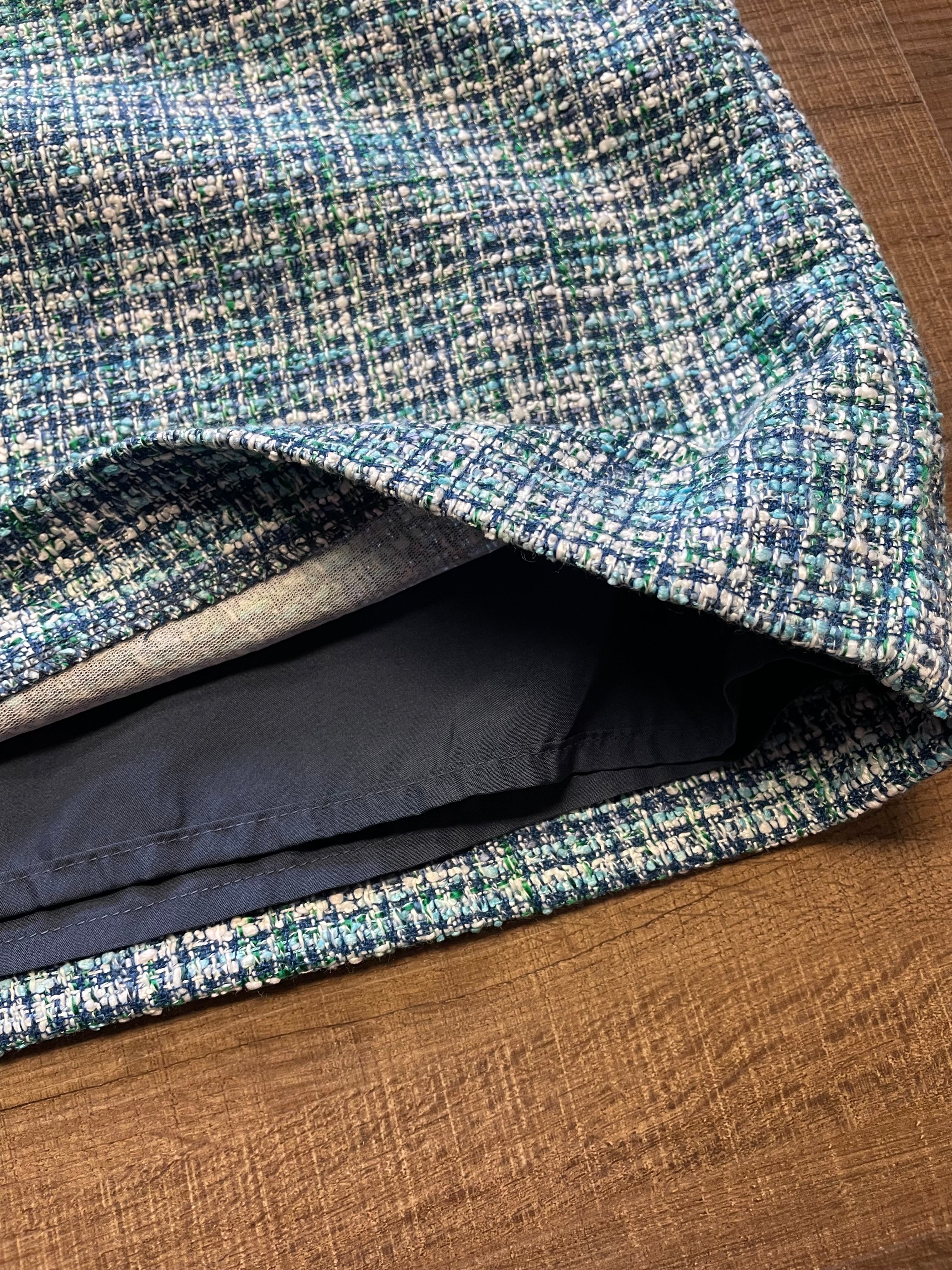 Loft NWT Pocketed Tweed Skirt (12)