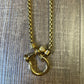 Lucky Horseshoe Fashion Necklace