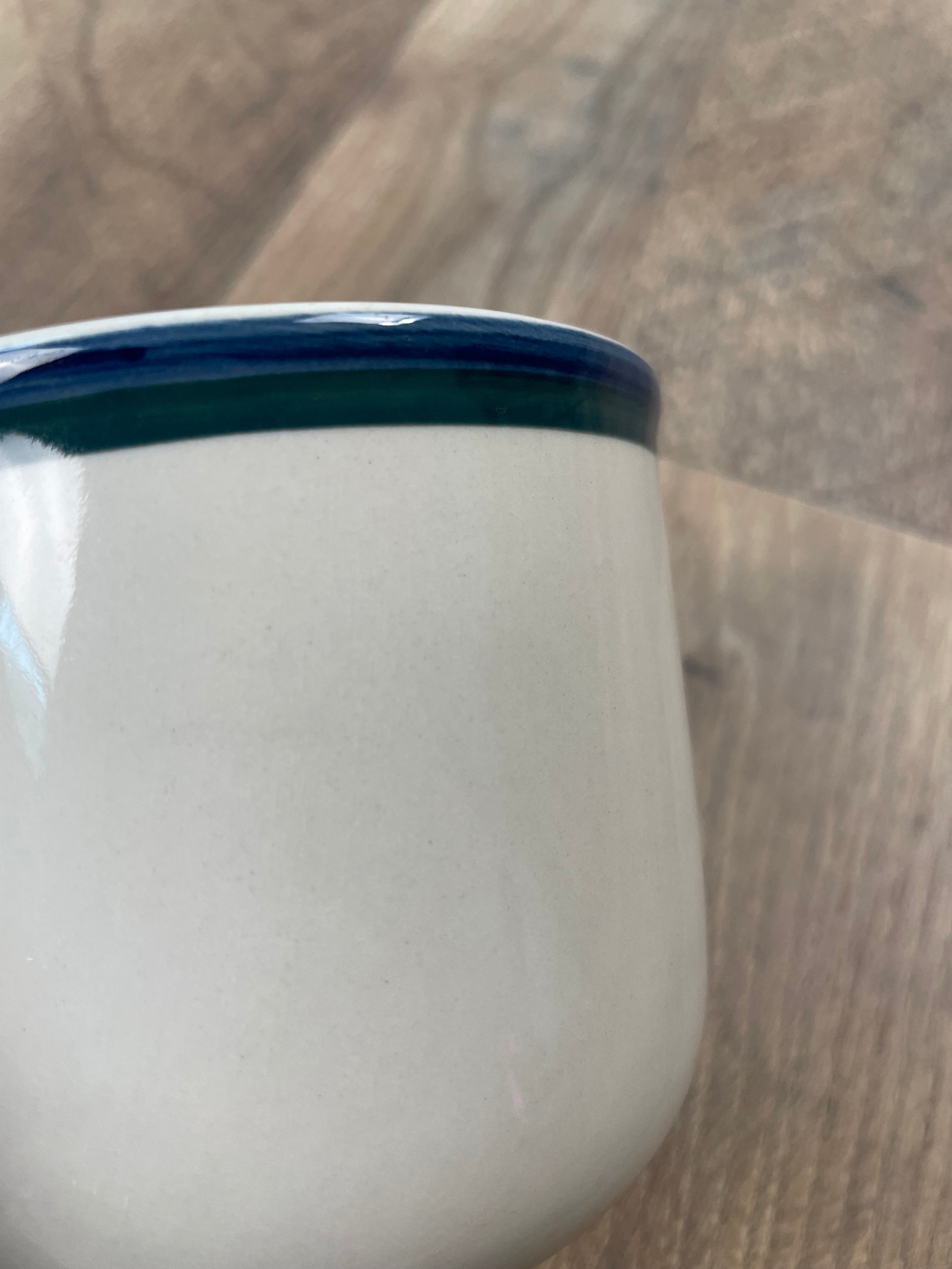 Kitchen Basics Colors by Tinshan Blue Green Coffee Mug