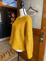 Old Navy Wool Blend Cable Sweater (S)