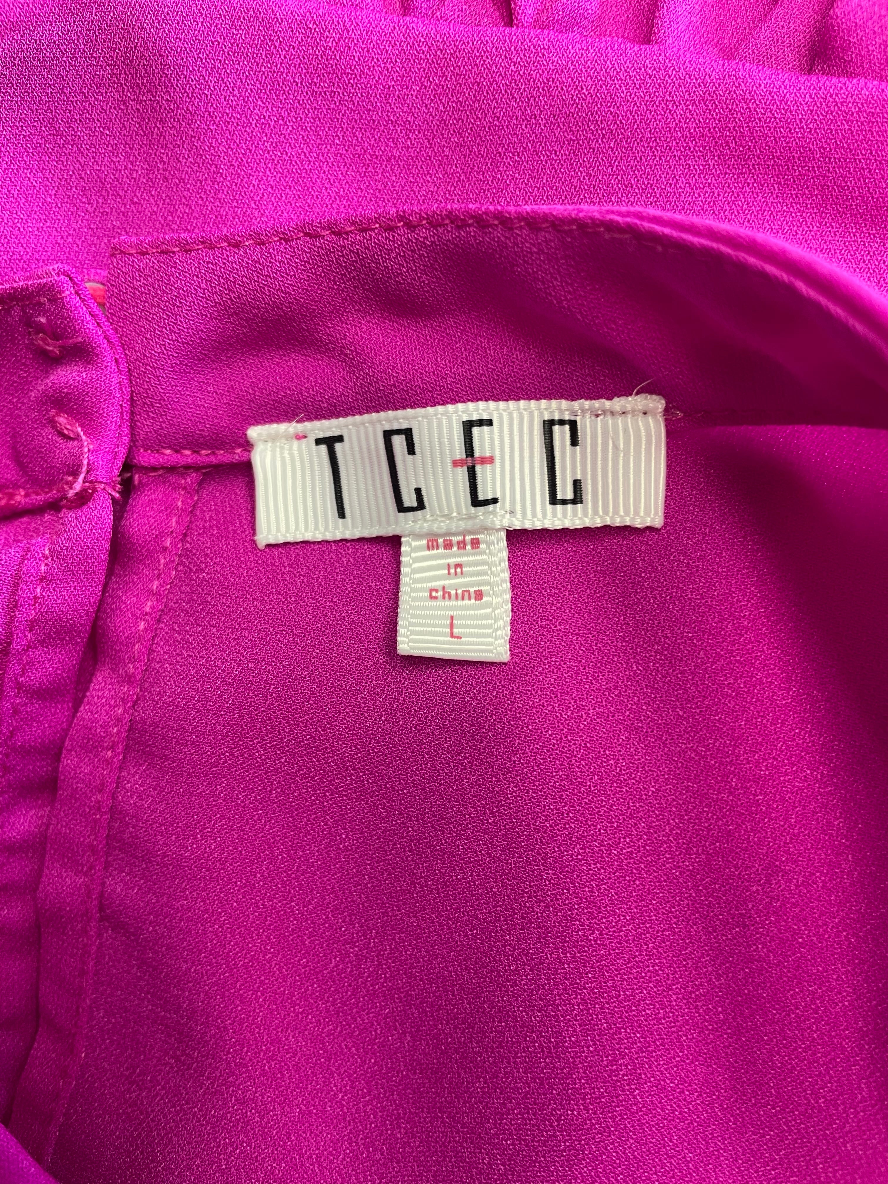 TCEC Ruffle Sleeve Summer Dress (L) - BinxBerry Consignment