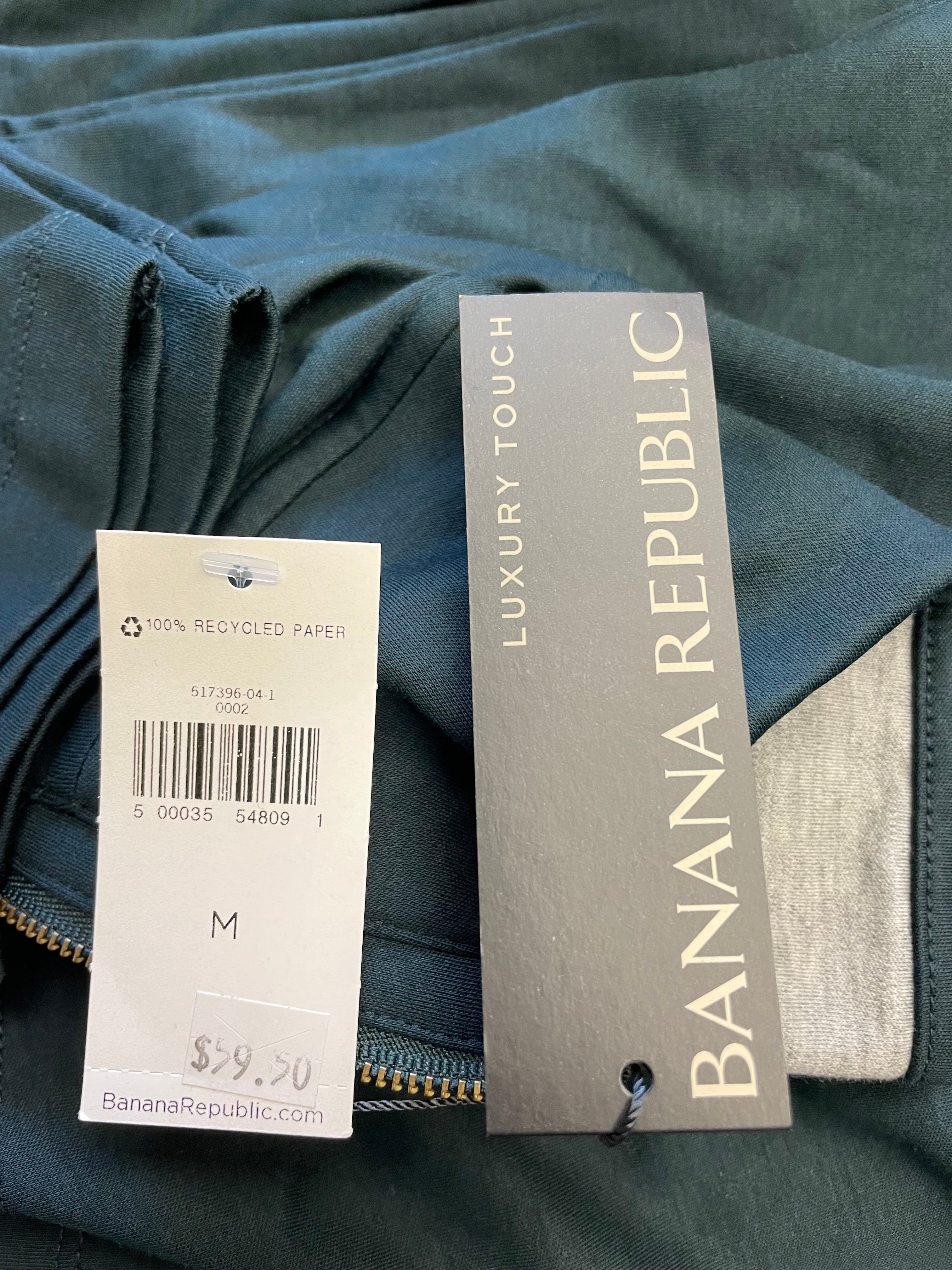 Banana Republic Luxury Touch Men's Quarter Zip (M)