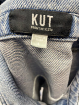 Kut from the Kloth Women's Cropped Denim Top (L)
