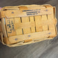 Longaberger Parsley Booking Basket, Protector & Liner