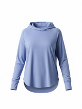 REI Co-op Periwinkle Women's Hooded Top (L)