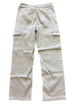 Edgely Relaxed Boyfriend Straight Women's Pink Cargo Jeans (8)