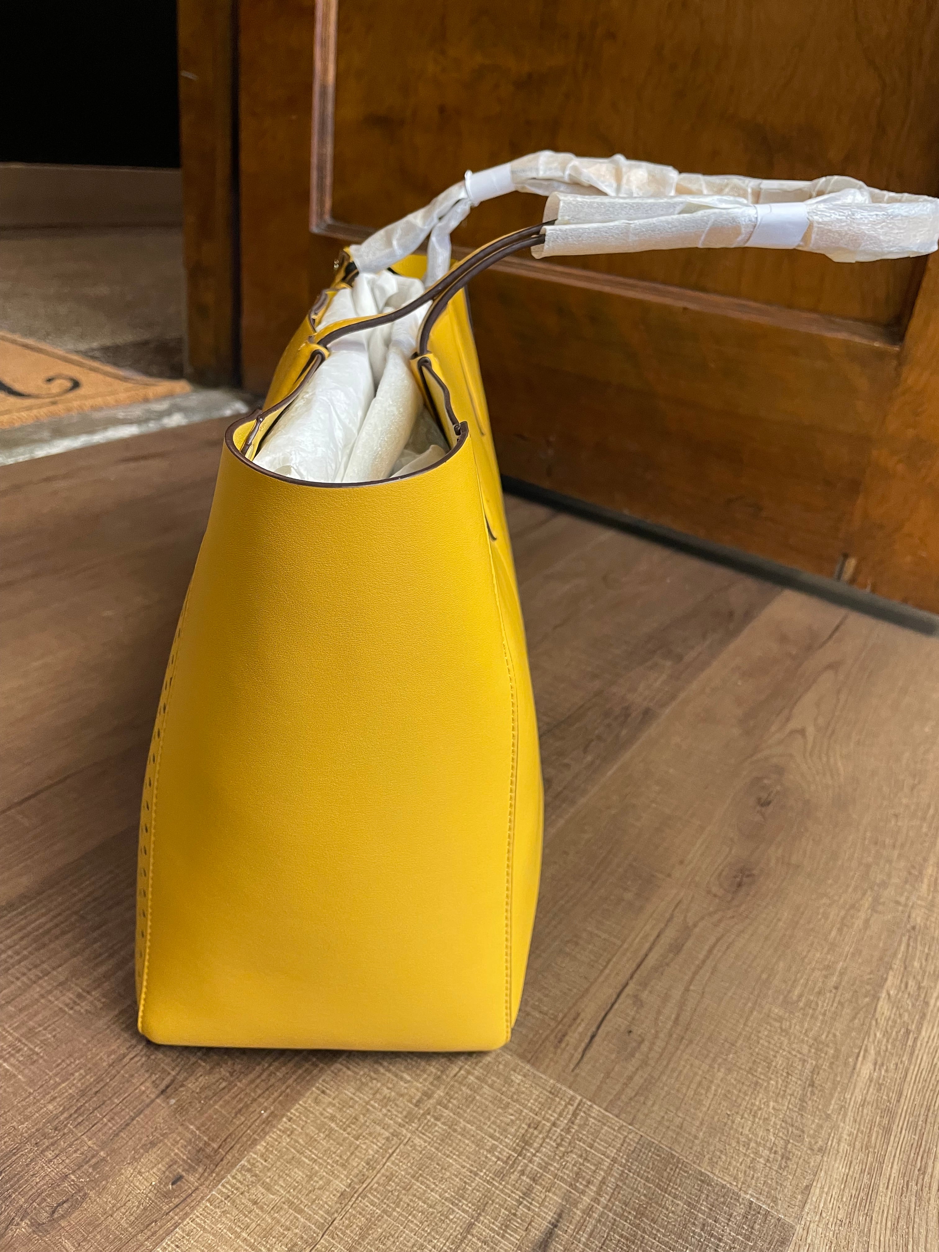 DKNY Ida Leather Tote & Matching Wristlet Wallet