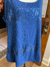 Susan Graver Sequined Tank (1X)