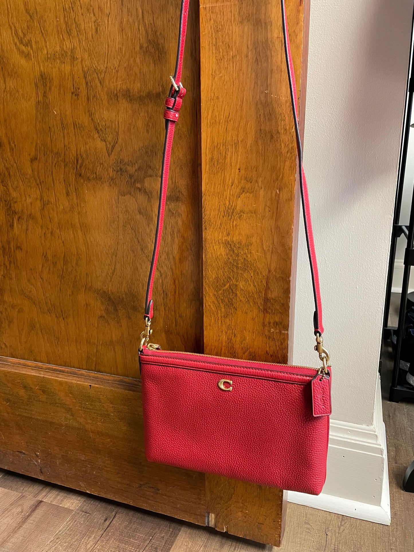 Coach Legacy Zip Top Crossbody Bag
