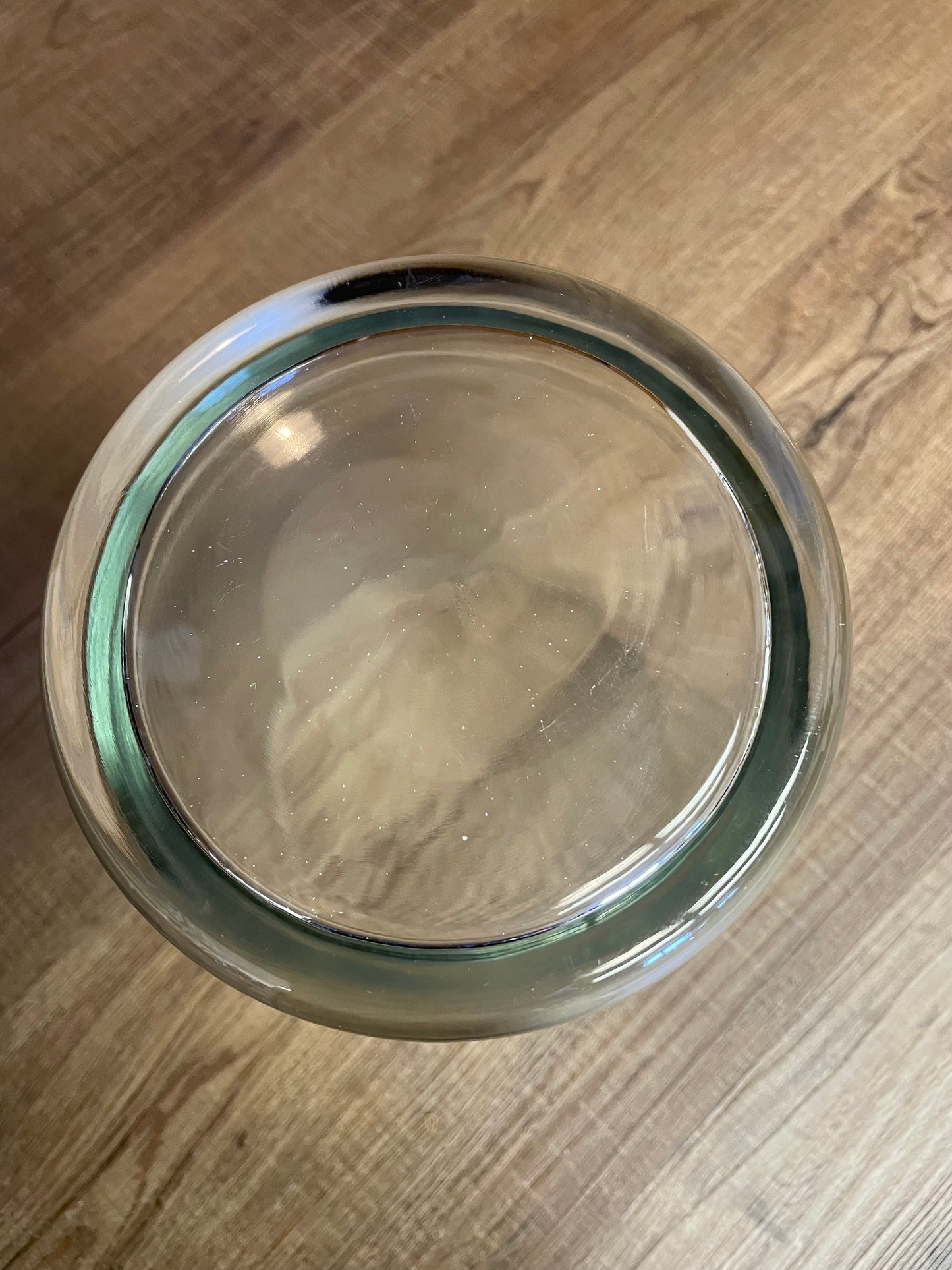Curved Glass Vase