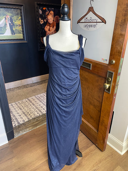 Alex Evenings Shoulder Sash Formal Dress (12)