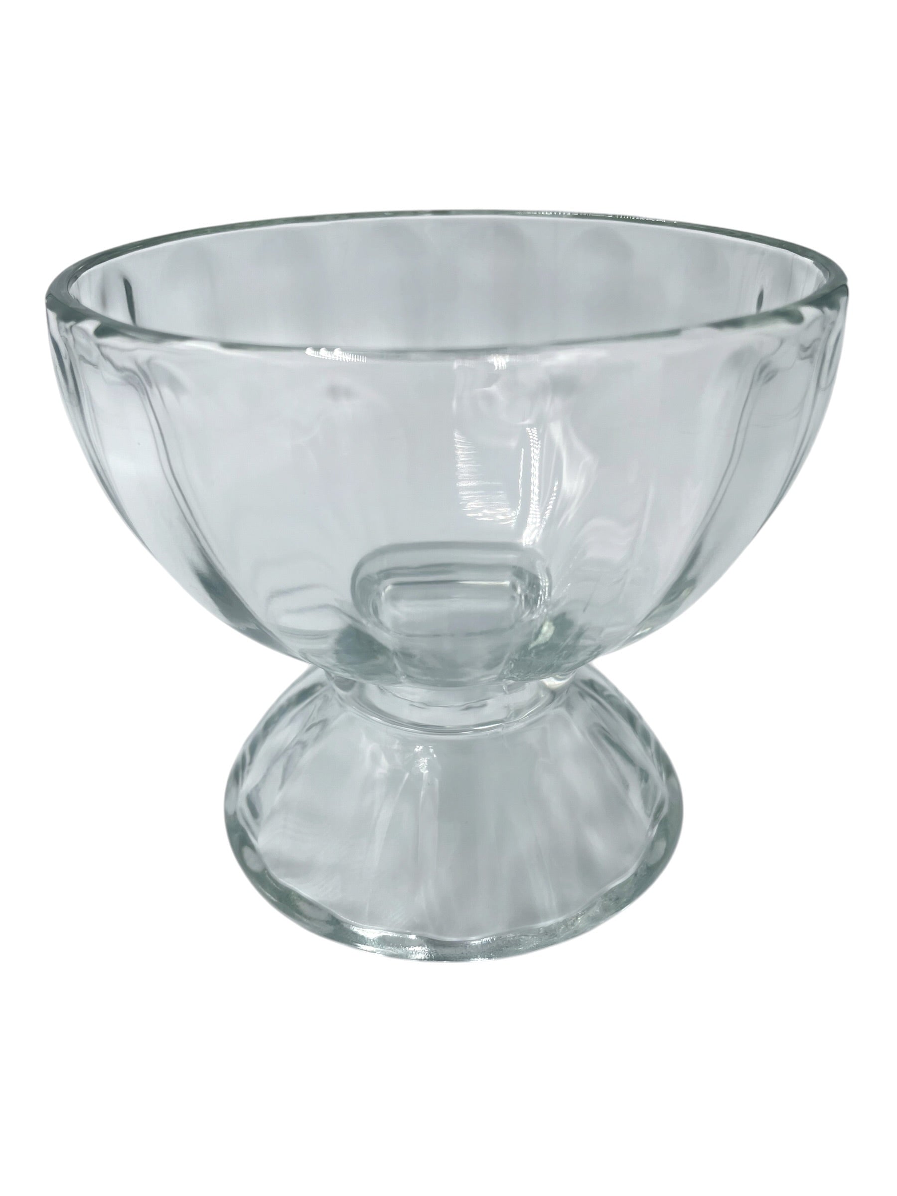 Glass Pedestal Footed Dessert Bowl - BinxBerry Consignment