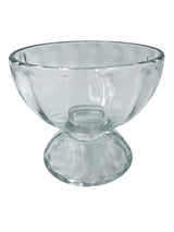 Glass Pedestal Footed Dessert Bowl - BinxBerry Consignment