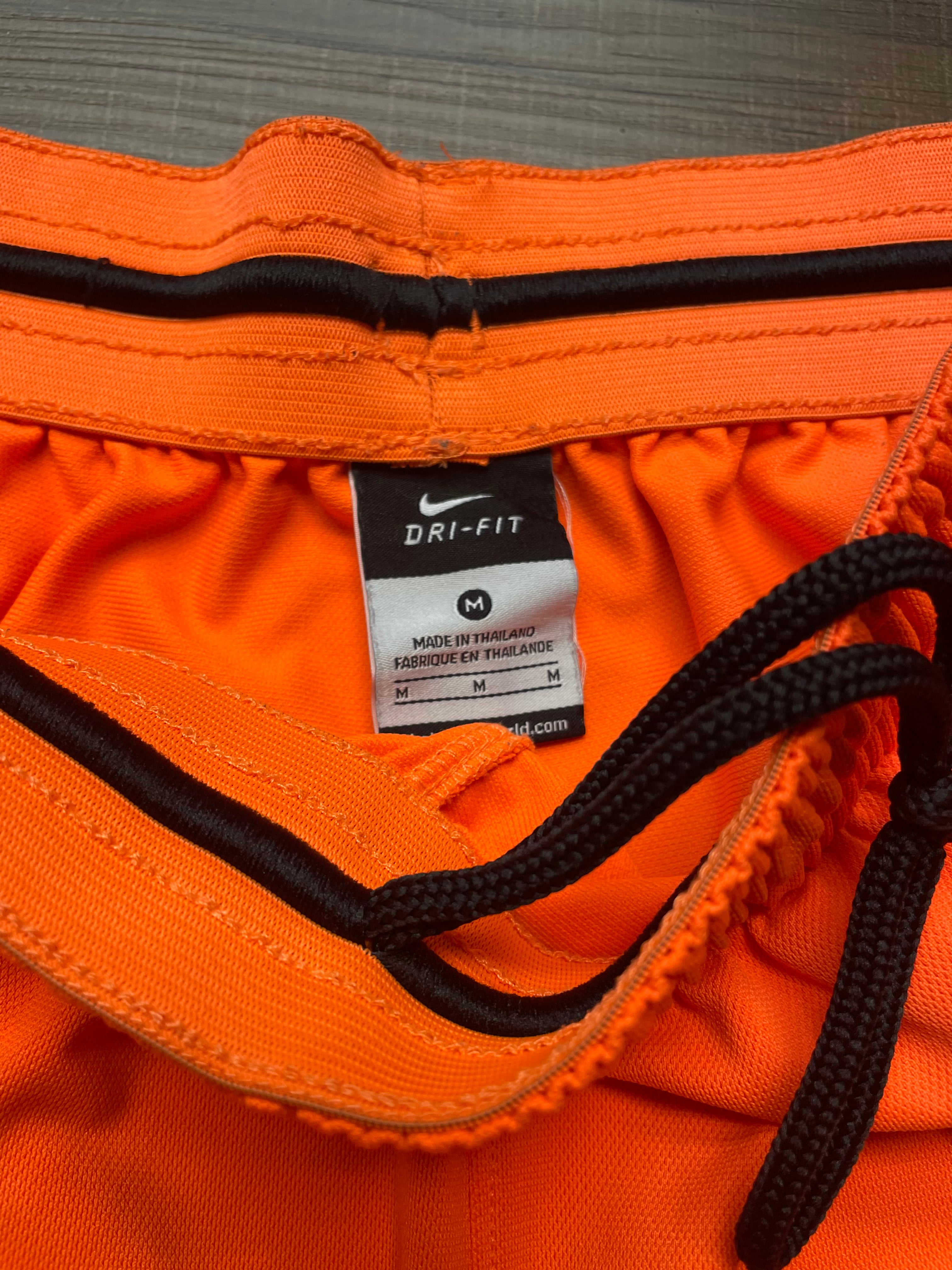 Nike Lebron James Neon Orange Basketball Shorts (M)