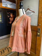 Garnet Hill Embroidered Peasant Top (4)