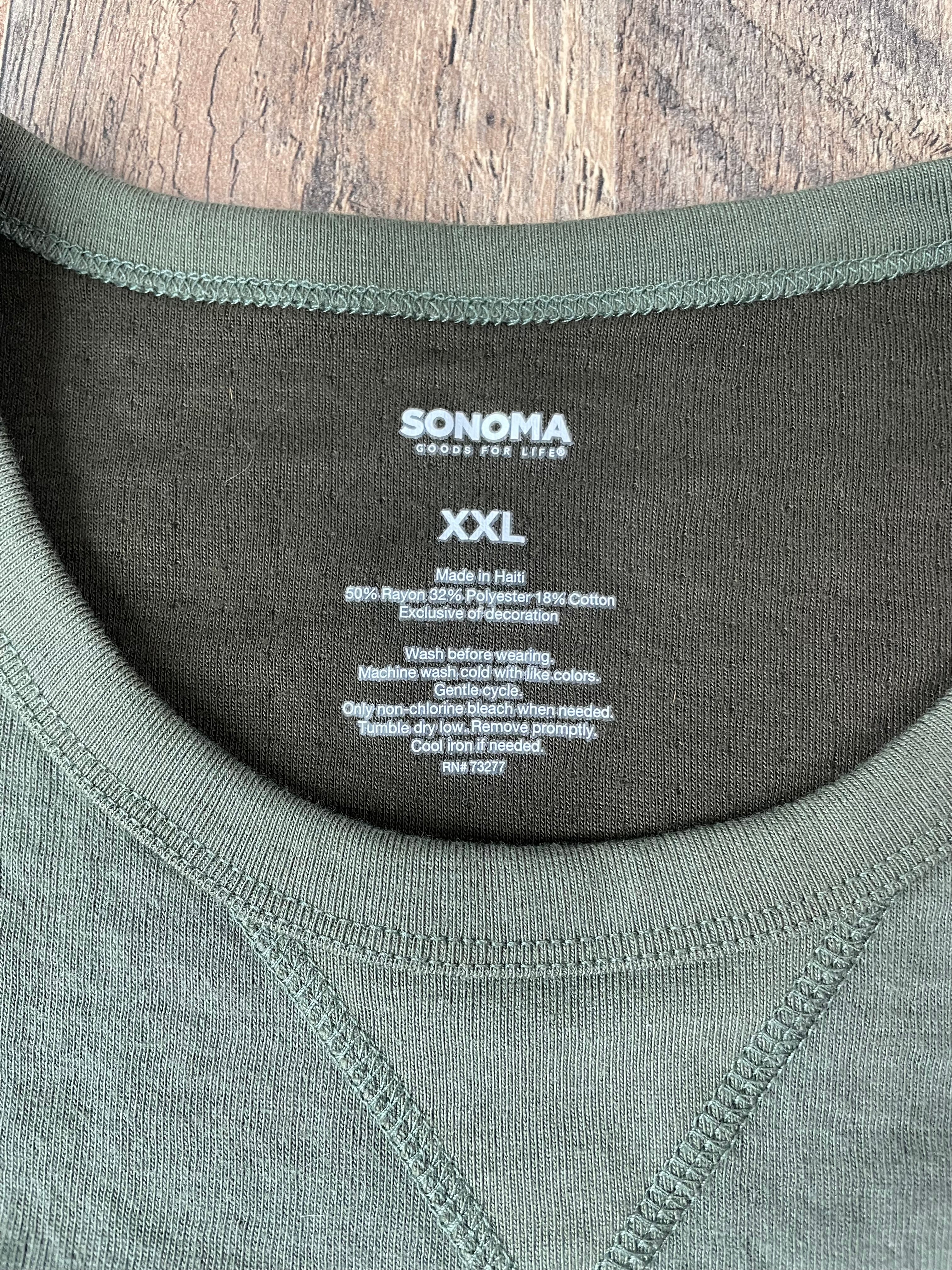 Sonoma NWT The Supersoft Men's Double-Knit Crewneck (XXL) - BinxBerry Consignment