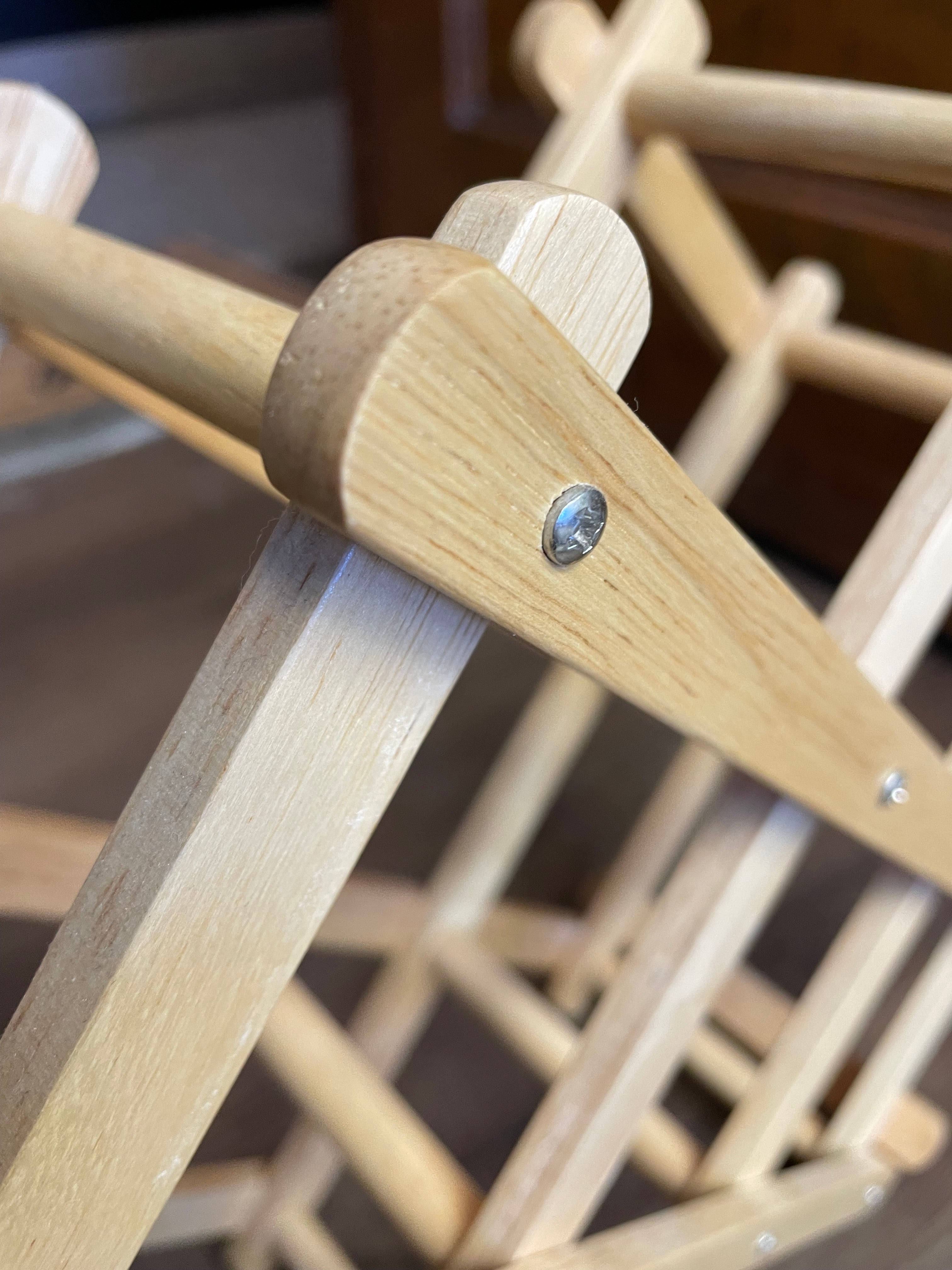 Collapsible Wooden Counter Top Wine Rack