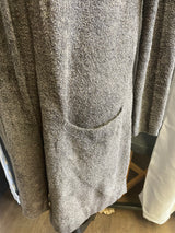 Barefoot Dreams Cozy Chic Lite Dark Gray Cardigan (XS/S)