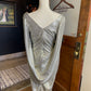 Betsy & Adam Metallic Dress with Draped Arms (12)