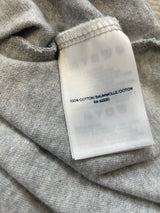 Land's End Women's 100% Cotton Basic Gray Tee (L) - BinxBerry Consignment