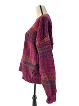 Vtg GAP Women's Oversized Knit Sweater (L) - BinxBerry Consignment