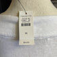 Talbots White NWT V-Neck Linen Blend Top (M)
