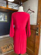 Anne Klein V-Neck Cross-Front Dress (6)
