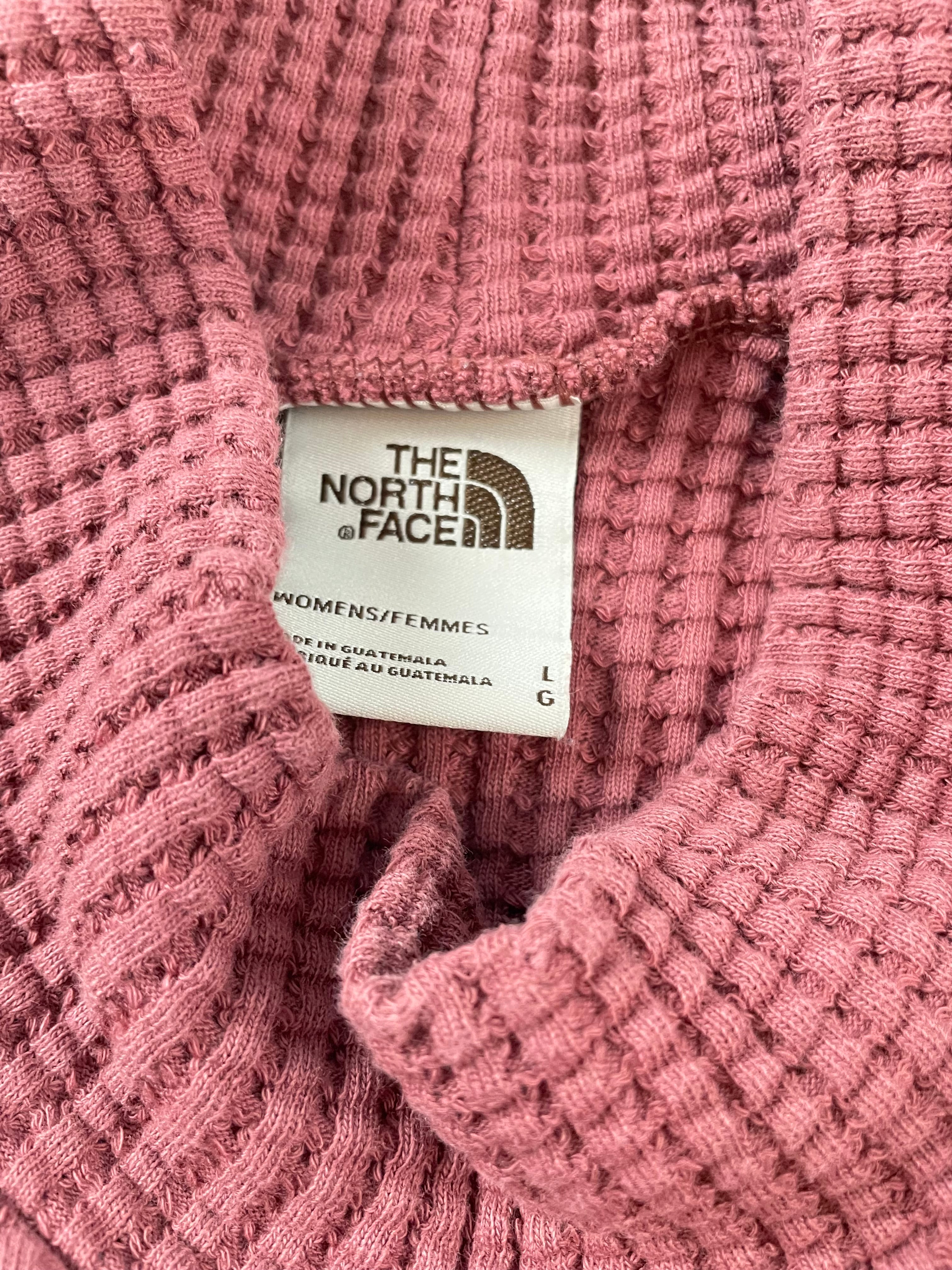 The North Face Mock Neck Waffle Top (L)