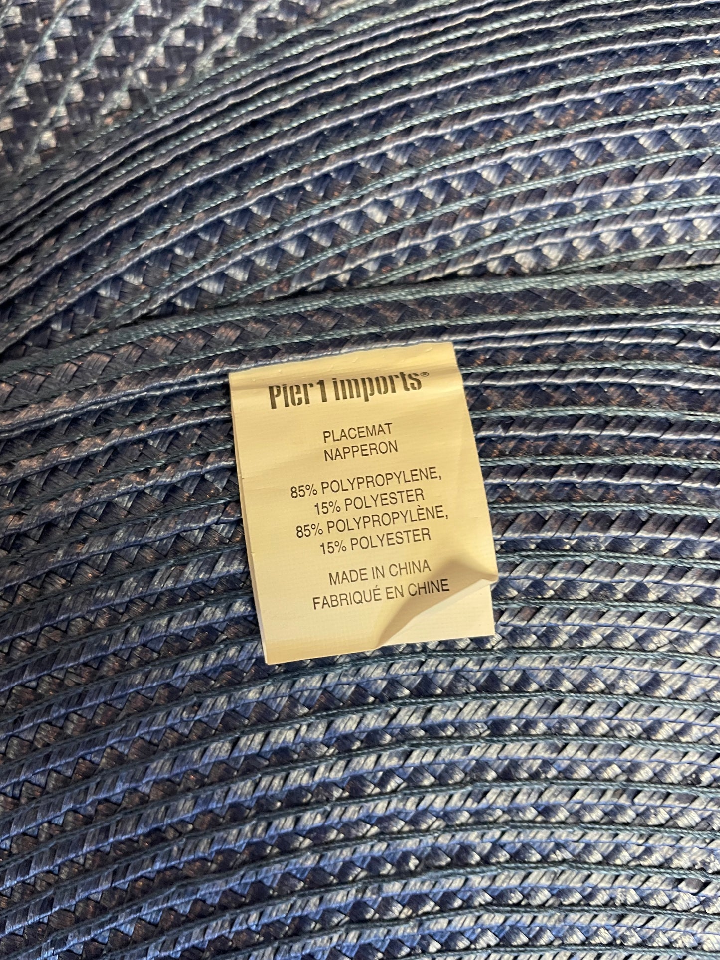 Pier 1 Round Placements (set of 6)