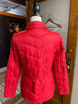 Guess Lightweight Red Puffer Coat (S)