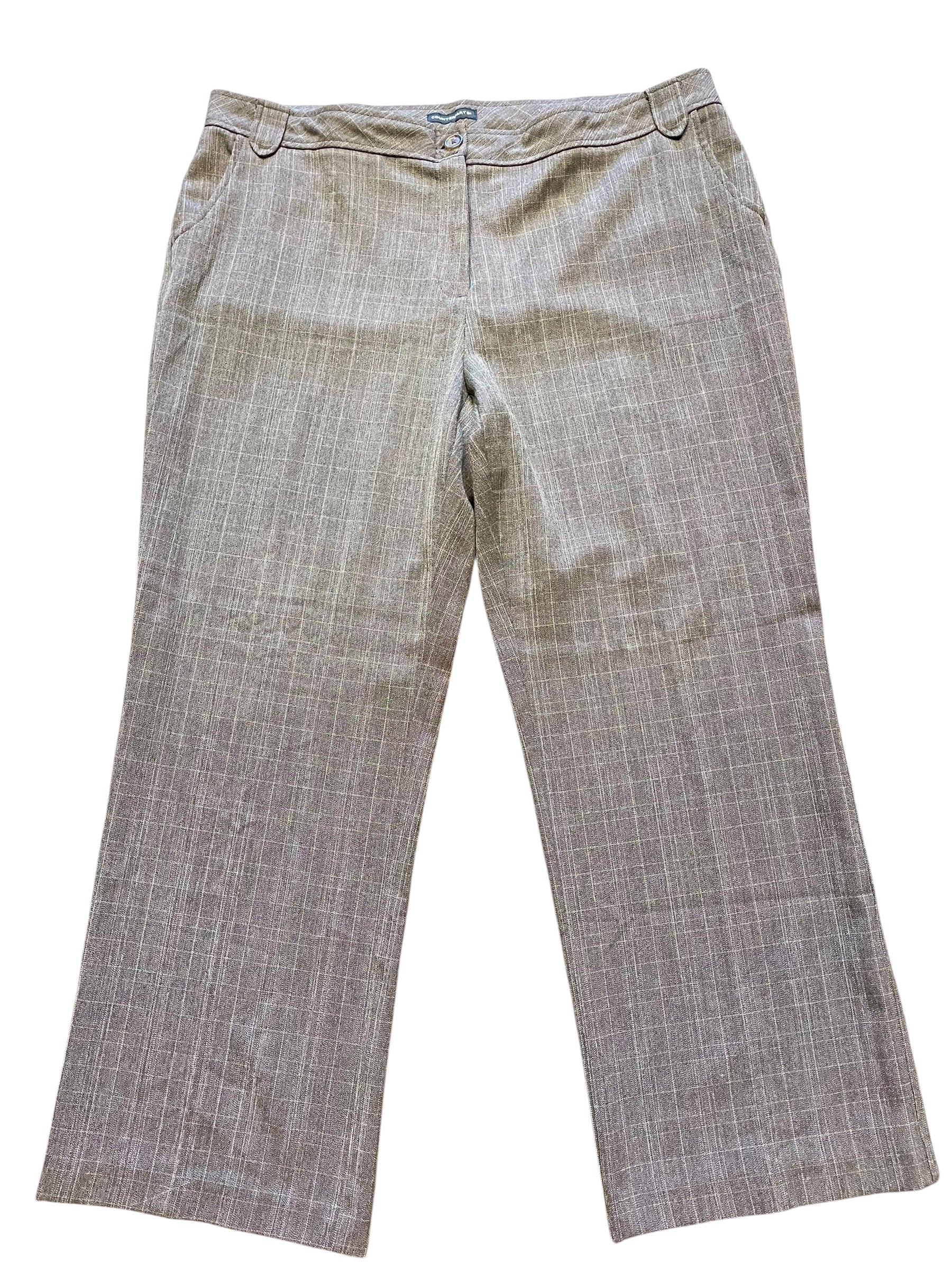 Counterparts Brown Twill Women's Trousers (18W)