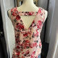 Maurices Pink Floral Tank Blouse (XS)