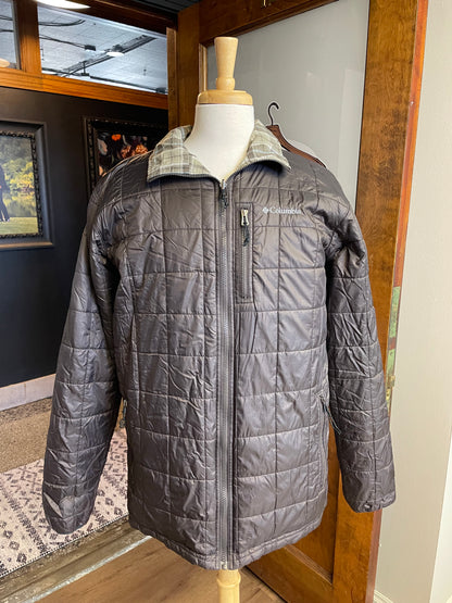 Columbia Flannel Lined Reversible Men's Jacket (LT)