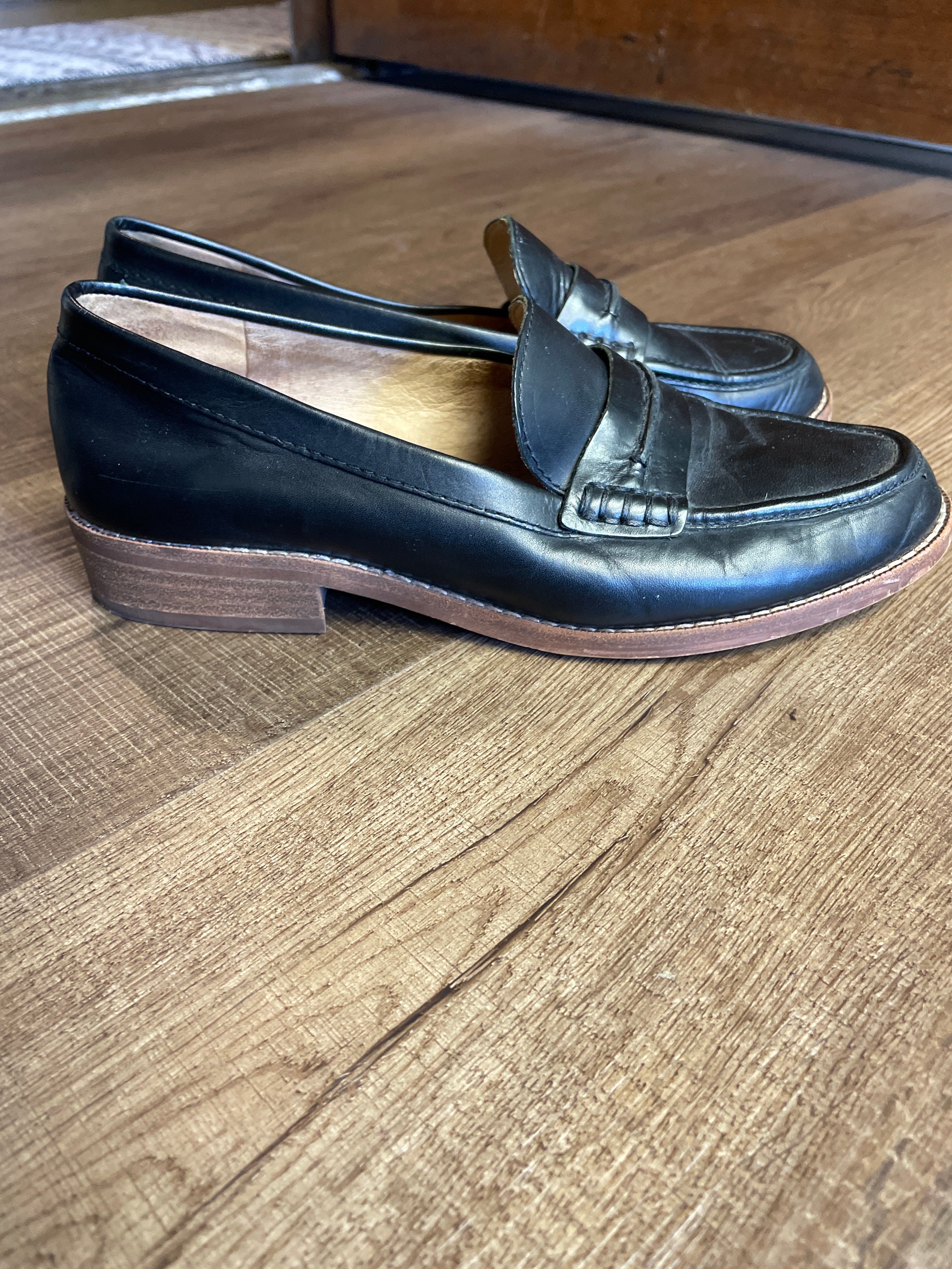 Madewell Women's Elinor Black Loafer (8.5)