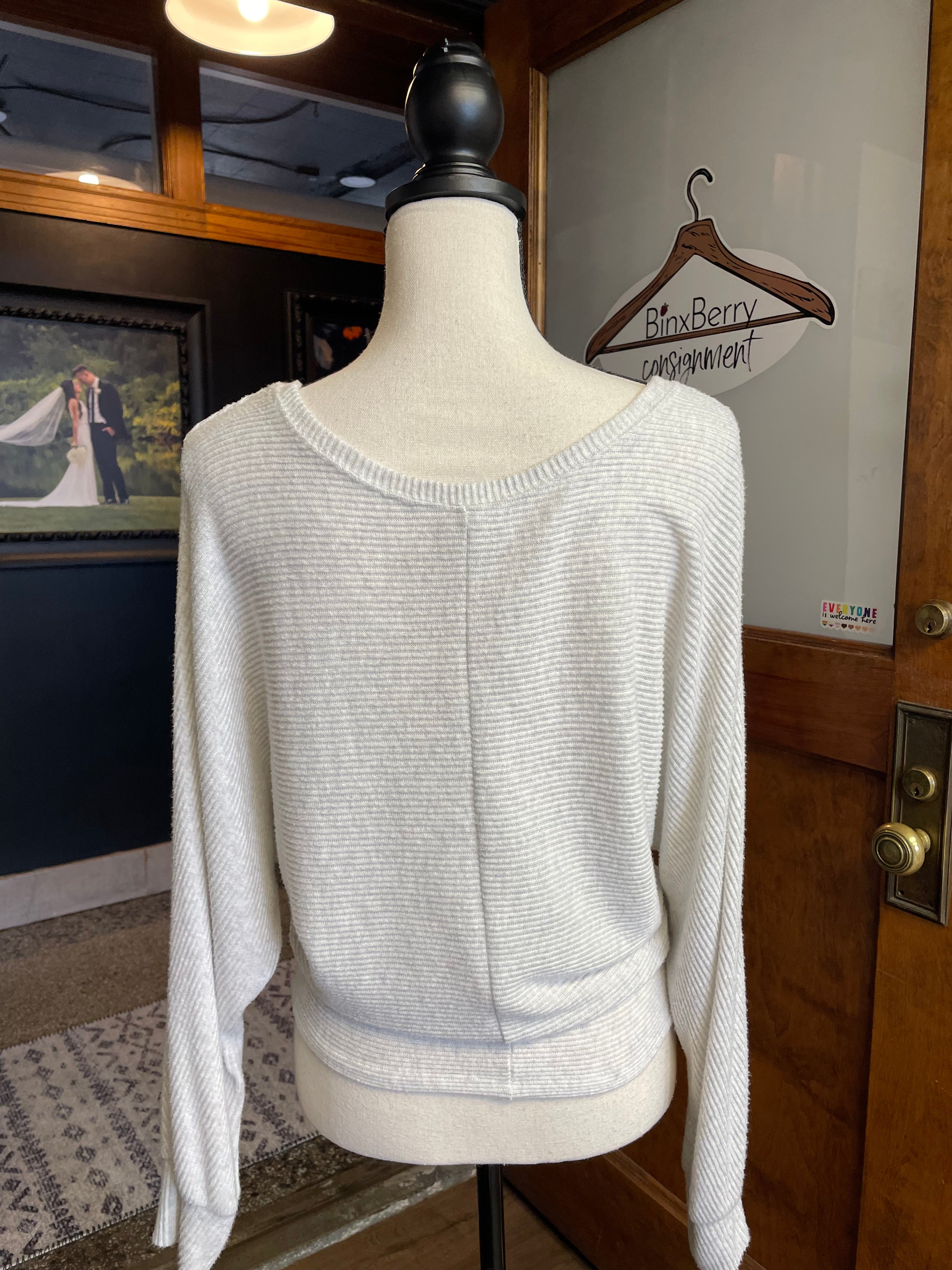 Glyder Lightweight Ribbed Sweater (XS)
