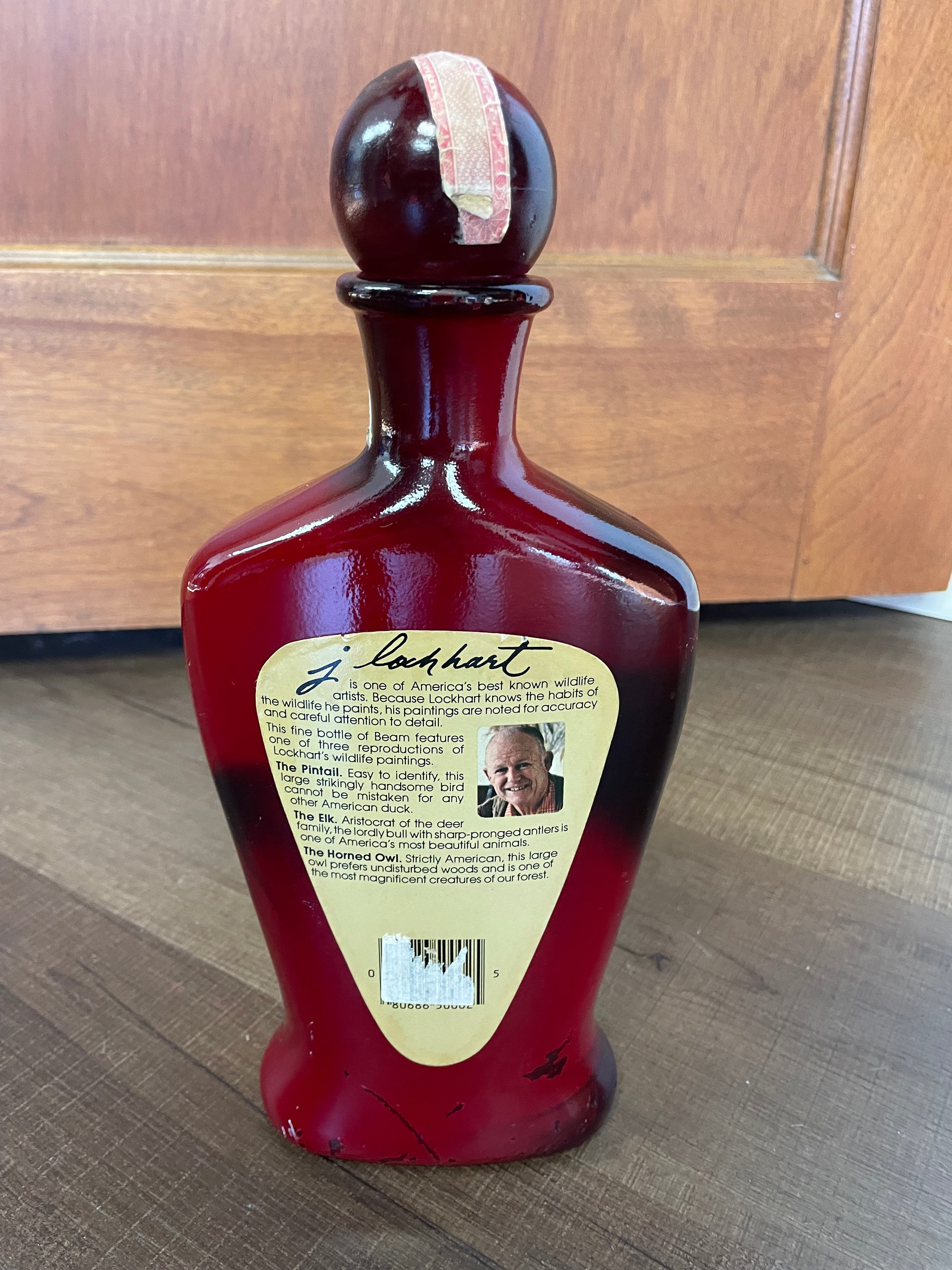 Vintage "Horned Owl" Jim Beam Whiskey Decanter (1981)