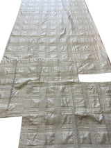 Fieldcrest Luxury Queen Quilt & Standard Shams Ivory