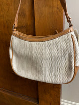 Liz Claiborne Woven Shoulder Bag (NWT)