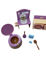 Li'l Woodzeez Bathroom & Laundry Playset 12pc - BinxBerry Consignment