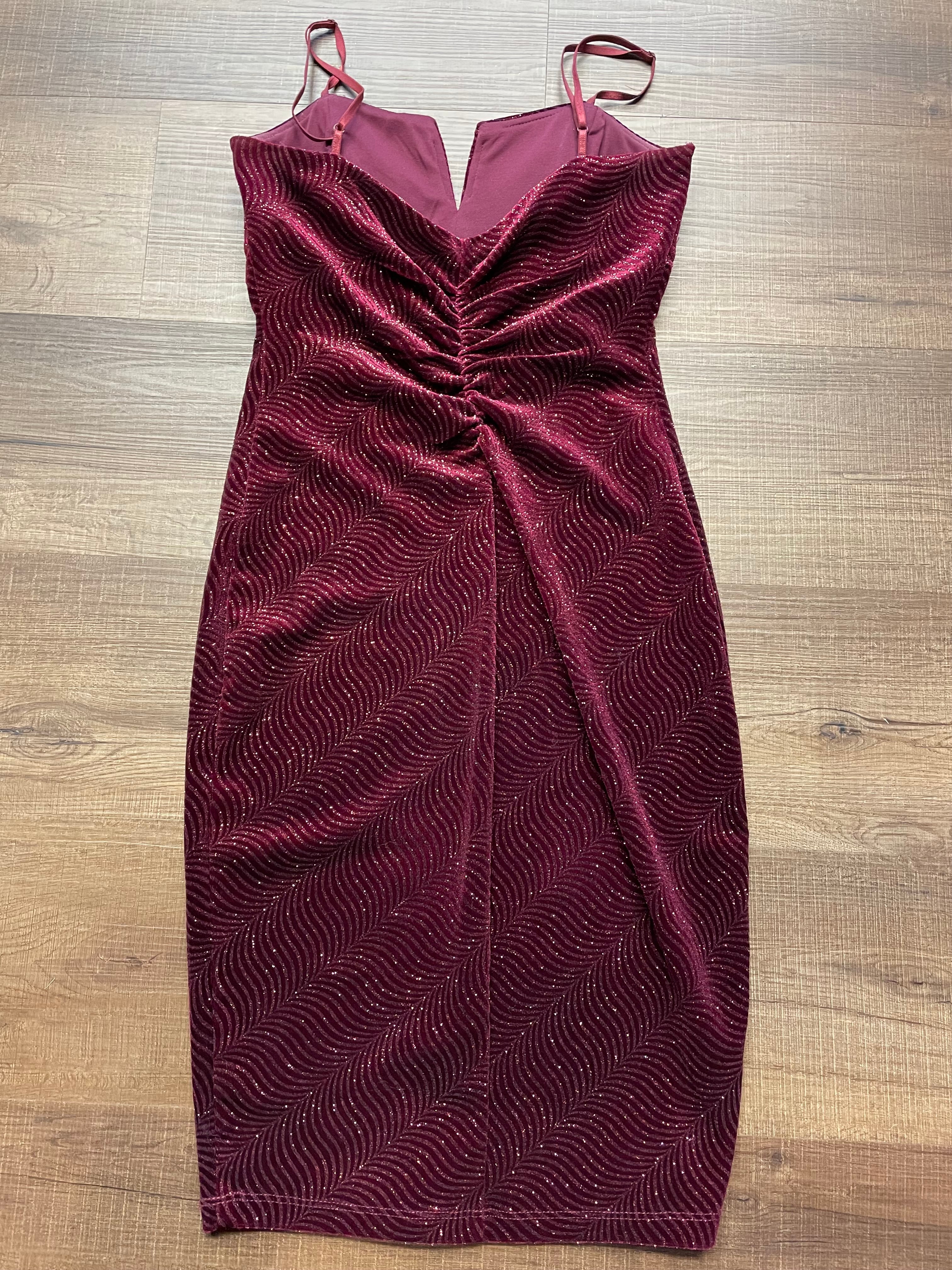 Honey & Rosie Velvet Dress (S)