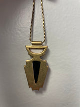 J.Crew Art Deco Geometric Necklace - BinxBerry Consignment