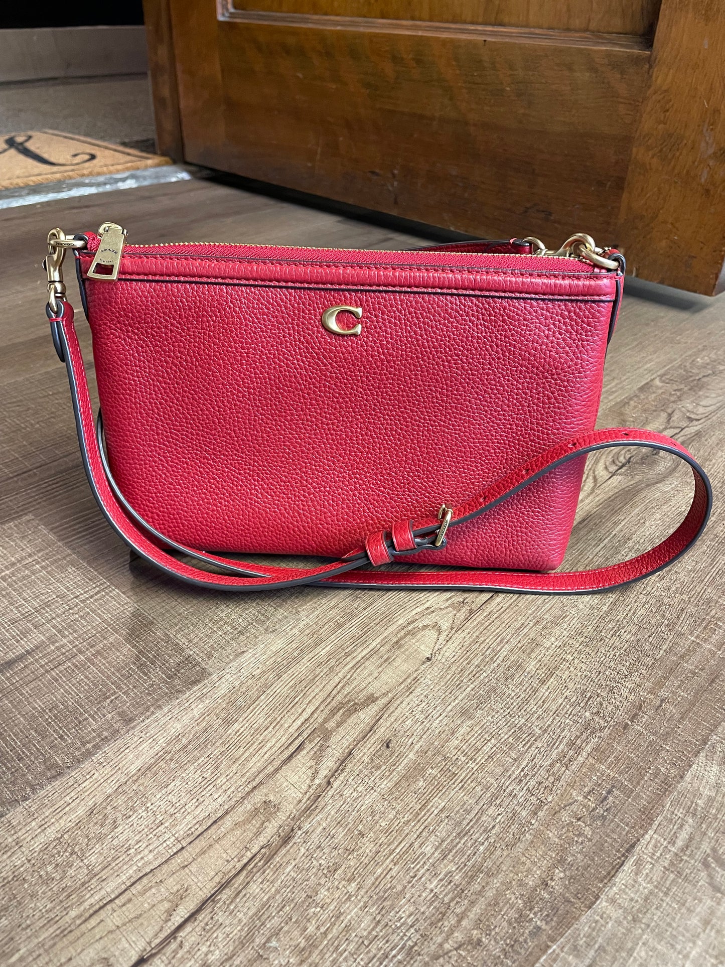 Coach Legacy Zip Top Crossbody Bag