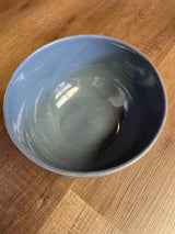 Country Blue Ceramic Serving Bowl