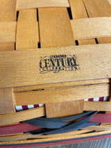 Longaberger Serving Basket w/All American Liner and Plastic Insert