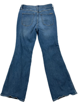 WHBM High Rise Skinny Flare Everyday Soft Jeans (8 short)